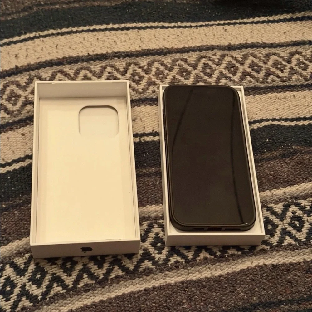 Black Smartphone with Accessories
